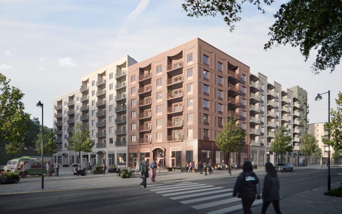 Klart för nytt kvarter vid tunnelbanan i Barkarbystaden