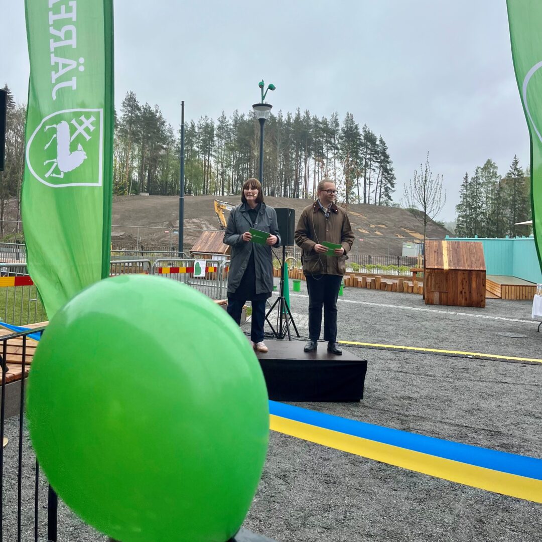 Generalsparken har öppnat i Barkarbystaden