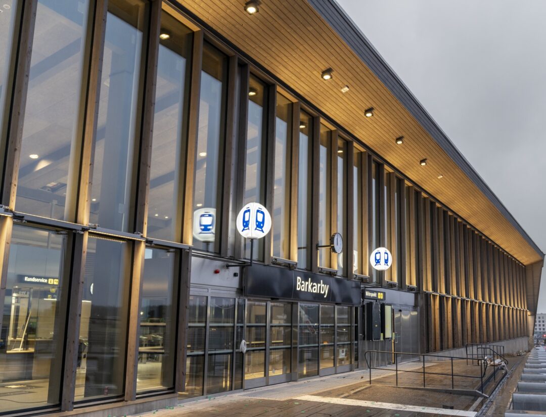 Klart! Snart stannar regionaltåget i Barkarby